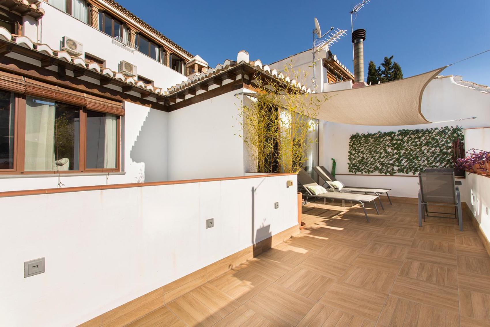 Apartamento Con Terraza Y Cochera Albaycin Гранада Экстерьер фото